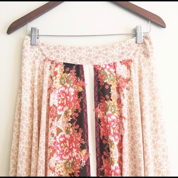FREE PEOPLE boho maxi skirt, size M - Picture 7 of 14